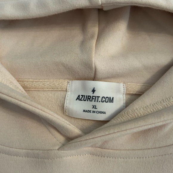 Azur Cream Hoodie, XL - Picture 4 of 4